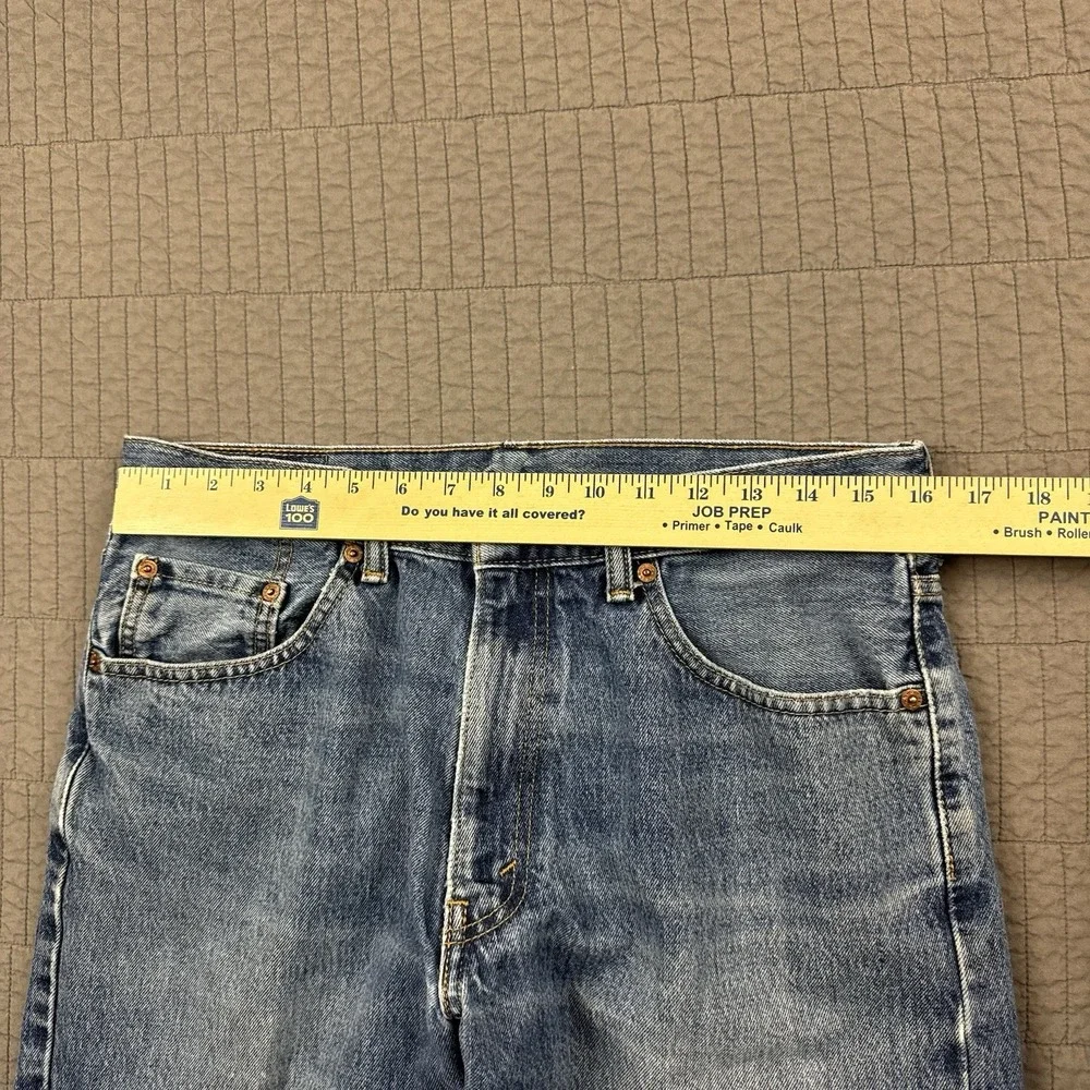Levi's 550 Jeans Men's 34x32 (32x31) Blue Relaxed Fit Denim Medium Wash Y2K‎